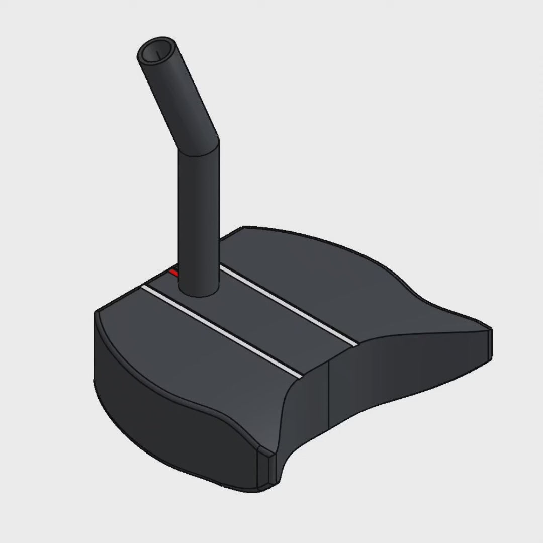 Conventional Putter 33 inch (0° loft) Silvery White